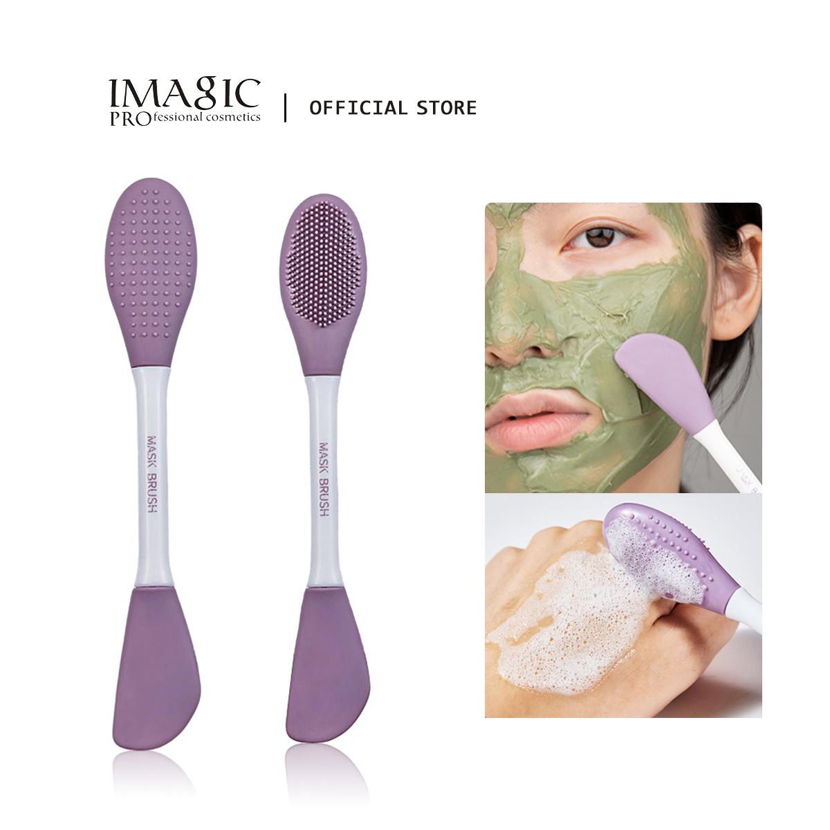 Silicone Face Scrubber Electric - فرشاة سيليكون IMAGIC لتنظيف الوجه ووضع